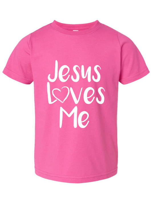 'Jesus Loves Me' Toddler Tee