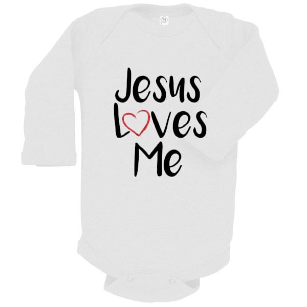 ‘Jesus Loves Me’ Infant Bodysuit