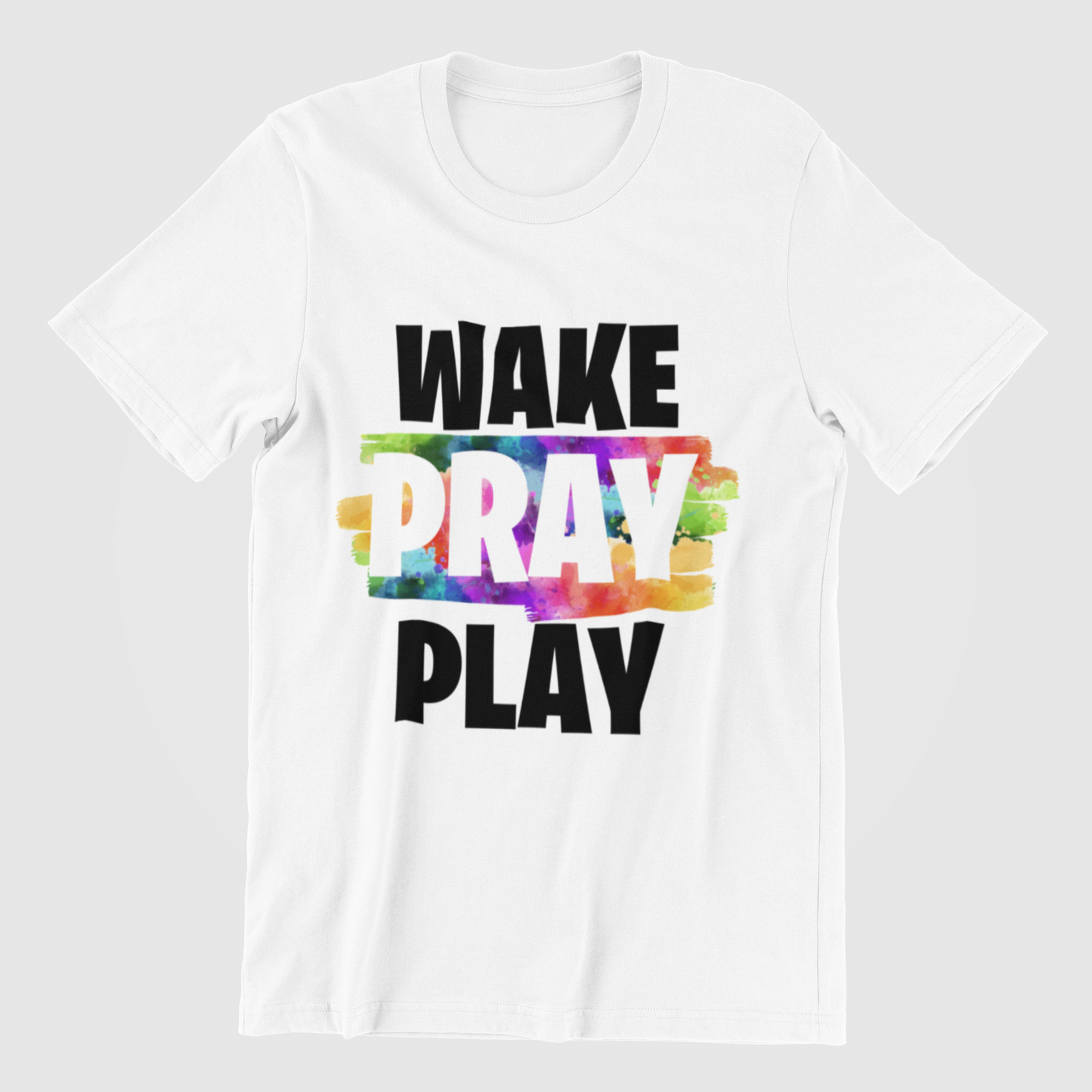 'Wake, Pray, Play' Youth Tee